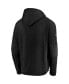 Men's Black Pittsburgh Penguins Rinkside Grid-Back Full-Zip Jacket