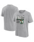 Фото #1 товара Big Boys and Girls Heather Gray Boston Celtics 2024 Eastern Conference Champions Locker Room T-Shirt