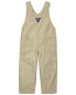 Toddler Classic Plaid-Lined Canvas Overalls 3T