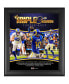 Фото #1 товара Cooper Kupp Los Angeles Rams Framed 15" x 17" Receiving Triple Crown Collage
