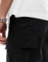 Фото #2 товара Selected Homme cargo short in black