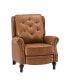 Фото #3 товара Cailin Genuine Leather Recliner with Tufted Back