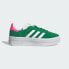 Фото #2 товара Женские кроссовки adidas Gazelle Bold Shoes (Зеленые)