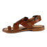 Фото #5 товара Diba True Candy Jam Flat Womens Brown Casual Sandals 21647-905