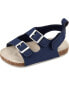 Baby Buckle Faux Cork Sandals 0