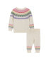 ფოტო #2 პროდუქტის Infant Girls Holiday Cream Sweater Set