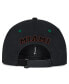 Men's Black Miami Hurricanes Release Adjustable Hat