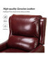 Leather Pushback Recliner chair with Adjustable Backrest for Livingroom