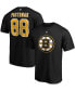 Фото #4 товара Men's David Pastrnak Boston Bruins Team Authentic Stack T-Shirt