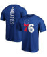 Фото #1 товара Men's Tobias Harris Royal Philadelphia 76ers Team Playmaker Name and Number T-shirt