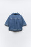 Z1975 denim cropped shirt