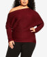 ფოტო #1 პროდუქტის Plus Size Stella Sweater