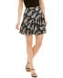 Ted Baker Lanee Printed Tiered Frill Mini Skirt Women's Black 5