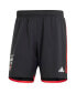 Фото #1 товара Men's Black D.C. United 2024 Home AEROREADY Authentic Shorts