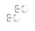 Simple steel earrings TJ-0371-E-07