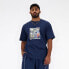 ფოტო #5 პროდუქტის NEW BALANCE Hoops Graphic short sleeve T-shirt