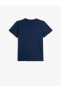 Erkek Çocuk T-shirt 4skb10507tk Lacivert