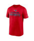 Men's Red New England Patriots Legend Community Performance T-shirt