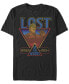 Фото #1 товара Men's Lost World Tour Short Sleeve Crew T-shirt