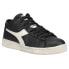 Фото #3 товара Diadora Game L Waxed Row Cut Lace Up Sneaker Mens Black Sneakers Casual Shoes 17