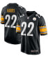 Big Boys Najee Harris Black Pittsburgh Steelers 2021 NFL Draft First Round Pick Game Jersey