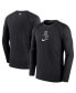 Men's Black Chicago White Sox Authentic Collection Game Raglan Performance Long Sleeve T-shirt