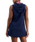 ფოტო #2 პროდუქტის Women's Airflow Sleeveless Hoodie Swim Cover-Up