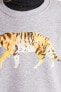 Фото #7 товара Женский свитшот с принтом тигр Factory Price