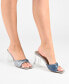 ფოტო #6 პროდუქტის Women's Aylia Twist Slip On Block Hel Sandals