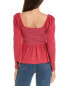 Nation Ltd Zoie Babydoll Top Women's