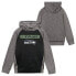 NFL Seattle Seahawks Boys' Black/Gray Long Sleeve Hooded Sweatshirt - S