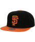 Фото #1 товара Men's Black San Francisco Giants Cooperstown Collection Evergreen Snapback Hat