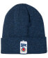 Шапка мужская Miller Lite Flat Knit Cuffed Beanie Синий - фото #1