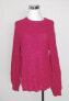 Фото #3 товара Lauren Ralph Lauren Women's Crew Neck Pullover Sweater Pink Size XL