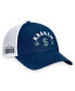 Фото #1 товара Men's Deep Sea Blue/White Seattle Kraken Free Kick Trucker Adjustable Hat