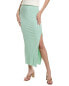 Фото #1 товара Stateside Farmboy Rib Banded Midi Skirt Women's Green Xs