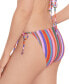 Фото #3 товара Women's Ziggy Pop Side-Tie Bikini Bottoms, Created for Macy's