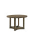 Фото #1 товара Parfield Round Dining Table, Weathered Oak Finish