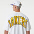 Фото #5 товара NEW ERA 60357108 NBA Infill Logo Los Angeles Lakers short sleeve T-shirt
