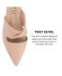 Фото #8 товара Women's Enniss Twist Pointed Toe Flats