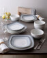 Фото #46 товара Colorscapes Layers Square Dinner Plate Set of 4, 10.75"