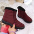 Фото #1 товара Waterproof snow boots with zipper NEWS W EVE181C burgundy