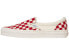 Слипоны Vans Slip-On Checkerboard Red/White