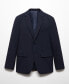 Фото #8 товара Men's Stretch Fabric Slim-Fit Suit Jacket