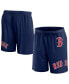ფოტო #2 პროდუქტის Men's Navy Boston Red Sox Clincher Mesh Shorts