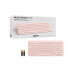 Wireless Keyboard Logitech K380 Pink Spanish Qwerty