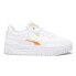 Фото #1 товара Puma Cali Dream Brand Love Lace Up Womens White Sneakers Casual Shoes 39475701