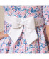 ფოტო #9 პროდუქტის Girls' Short Sleeve Puff Sleeve Party Dress, Toddler