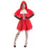 Фото #1 товара Маскарадные костюмы для взрослых Halloween Красная шапочка (3 Предметы)