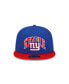 Фото #3 товара Men's X Staple Royal, Red New York Giants Pigeon 9Fifty Snapback Hat